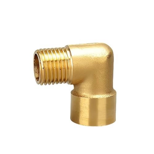 1/4" Female x Male Thread Brass Elbow Equal Pipe Fitting Connector Coupler For Water Fuel Copper 1/4" Female x Male Thread Brass Elbow Equal Pipe Fitting Connector Coupler For Water Fuel Copper von CNTUSRXT