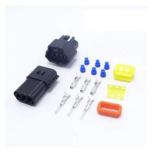 10 Sets Three Pins Way Connector AMP 1.8 Auto Connector von CNTUSRXT
