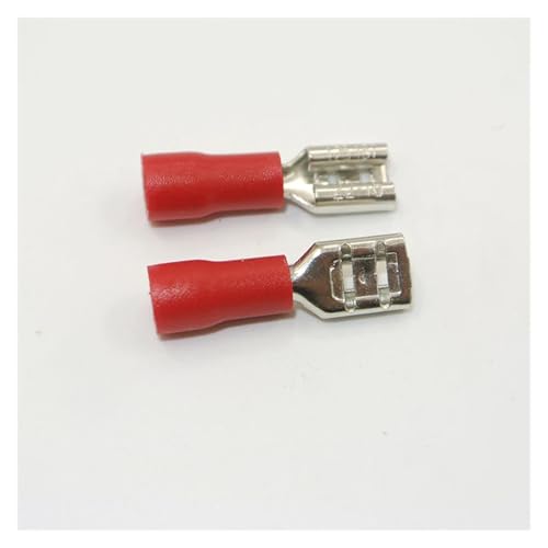 1000pcs Red 22-16 AWG 4.8mm FDD1.25-187 Female Insulated Wire Terminal Connectors Crimp von CNTUSRXT