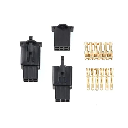 108Pcs 2.8mm Automotive Electrical wire Connector 2/3/4/6/9 pin Male&Female Cable Terminal Using For Motorcycle ebike car von CNTUSRXT