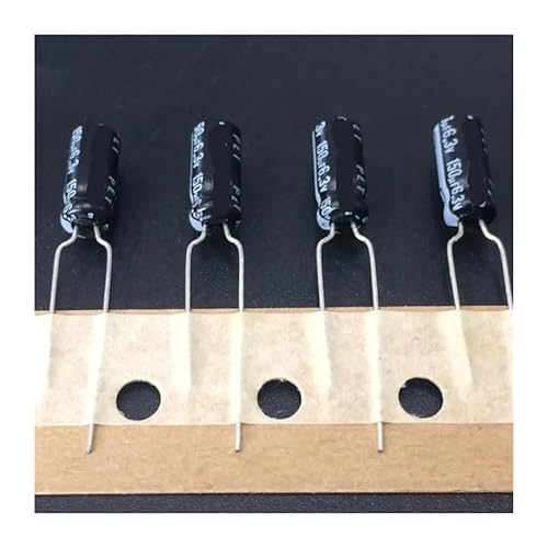 10pcs 150uF 6.3V HE Series 5x11mm Extremely Low Impedance 6.3V150uF Aluminum Electrolytic Capacitor Capacitance Meters von CNTUSRXT