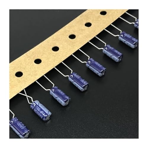 10pcs 1uF 50V GS Series 5x11mm High 50V 1uF Aluminum Electrolytic capacitor Capacitance Meters von CNTUSRXT