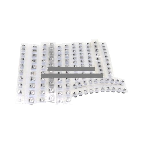 130pcs/Lot 1uF-220uF SMD Aluminum Electrolytic Capacitor Assorted Kit 13values*10pcs=130pcs Capacitance Samples Set Capacitance Meters von CNTUSRXT