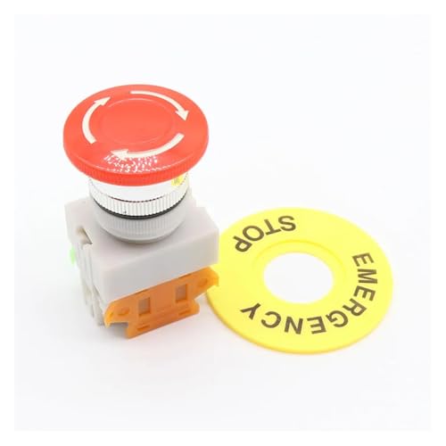 1NO 1NC DPST Emergency Stop Push Button Switch AC 660V 10A von CNTUSRXT