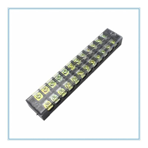 1Pcs Dual Row Screw Terminal Block Strip 600V 15A TB-1512 von CNTUSRXT