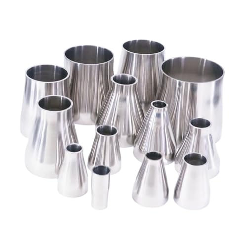1pc Reduce O.D 57mm To 38mm 304 Stainless Steel Weld Concentic Reducer Pipe For Homewbrew von CNTUSRXT