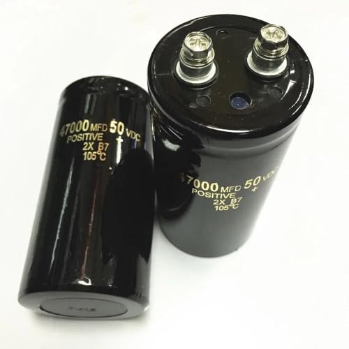 2PCS 50V47000uf Electrolytic Capacitor Radial 47000UF 50V 50x105mm Capacitance Meters von CNTUSRXT