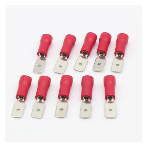 50PCS/LOT Red MDD1.25-187 male Insulated Spade Quick Connector Terminals Crimp Terminal von CNTUSRXT