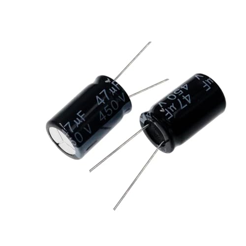 5PCS 47uF 450V 47MFD 450WV 16 * 25mm Aluminum Electrolytic Capacitor Radial Capacitance Meters von CNTUSRXT