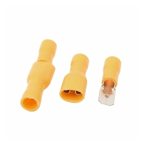 FDFD5.5-250 50pcs 25set MDD5.5-250 yellow Male Female male wire connections Crimp Terminal Connectors von CNTUSRXT
