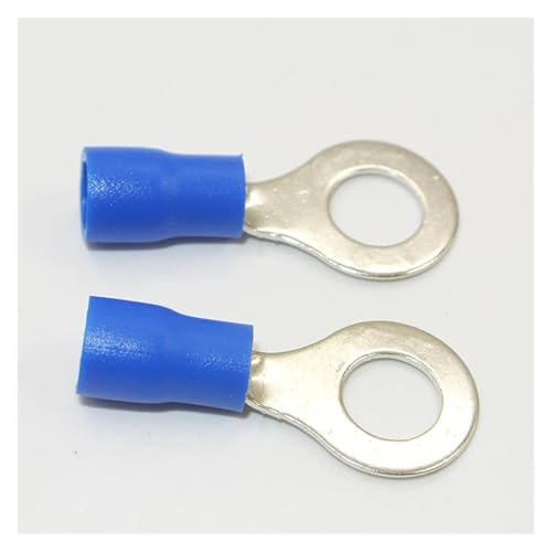 RV2-8 Vinyl 1000 PCS 16-14 Gauge AWG Blue 5/16" Ring Insulated Terminal Cable Wire Connector Electrical Crimp Terminal von CNTUSRXT