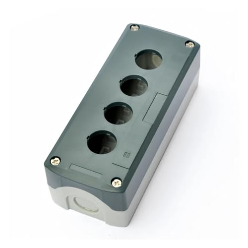 SBX04 Gray 22mm Dia 4-Hole Push Button Switch Control Box Case von CNTUSRXT