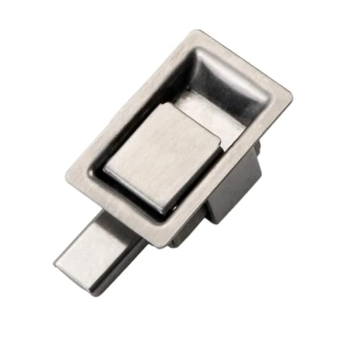 Pull-Typ Panel Lock 304 Edelstahl Schloss Latch Lock Flache Kleine Werkzeug Box Ausrüstung Schloss 1Pcs von CNWTNCSH