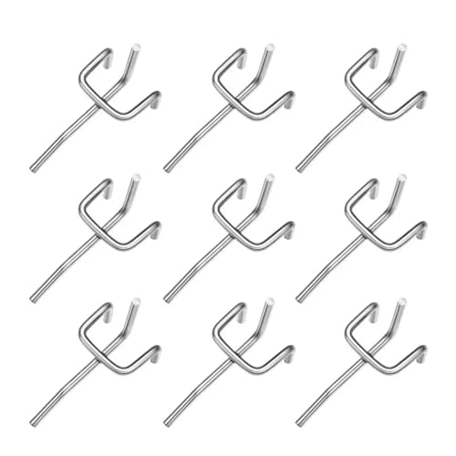 50 stücke Carbon Stahl Pegboard Haken Grid Wand Mesh Display Shop Peg Waren Regal Panel Board Hängen Werkzeug von CNYUON