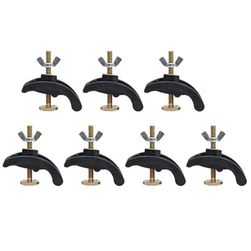 7 Sets 85 mm CNC-Fräs- und Graviermaschinenteil-Pressplattenklemmvorrichtung Befestigungsplattenfräser for T-Nut-Arbeitstisch 7 Sets 85 mm CNC-Fräs- und Graviermaschinenteil-Pressplattenklemmvorrichtung Befestigungsplattenfräser for T-Nut-Arbeitstisch von CNYUON
