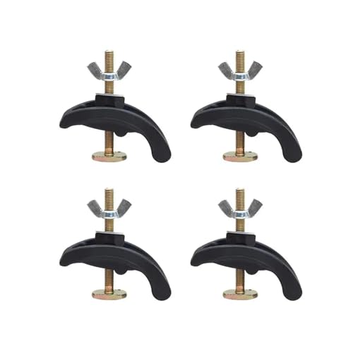 8Pcs CNC Gravur Maschine Presse Platte Clamp Leuchte for T-Slot Arbeitstisch von CNYUON