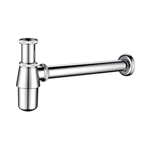 Badezimmer Waschbecken Flasche Falle Pop Up Abflussstopfen mit Überlauf Abfluss Kit Siphon Für Waschbecken(No Drain-1) von CNYUON