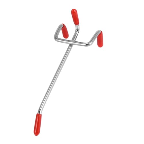 CNYUON 100 Stück mm Stecktafelhaken Lamellenwand Display Shop Peg Hang Passt Home Kleiderbügel Chrom Metall 1–1,5 kg laden von CNYUON