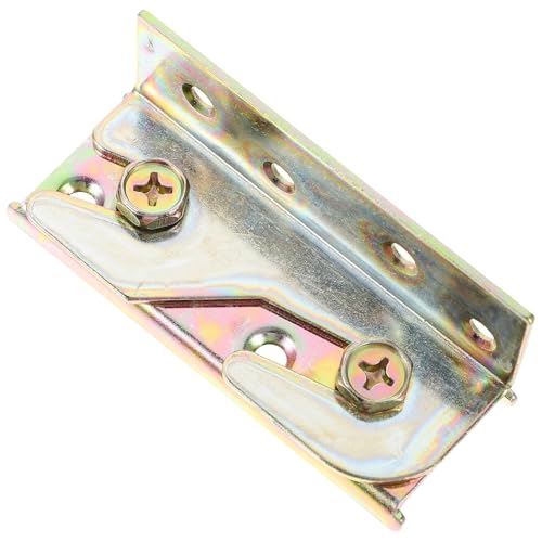 CNYUON 8 stücke Verzinktem Bett Verbindung Klammern Heavy Duty Rost Beweis Rahmen Hardware Fitting Befestigungen for Bett Schienen von CNYUON