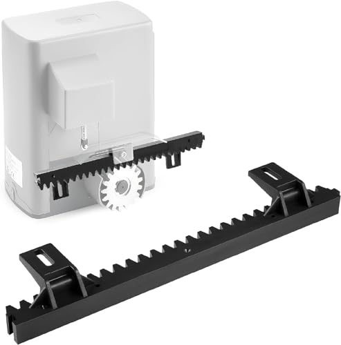 CO-Z Zahnstange aus Modul-4-Nylon 3 Stück Schiebetor-Zahnstangen 3 x 0,33m für Schiebetorantrieb Schiebetor Toröffner Ersatzteil von CO-Z