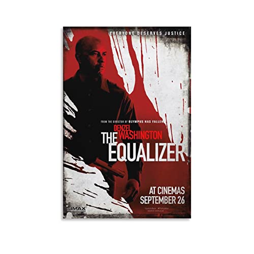 The Equalizer Filmposter, dekoratives Gemälde, Leinwand, Wandkunst, Wohnzimmer, Schlafzimmer, Gemälde, 50 x 75 cm von COAC