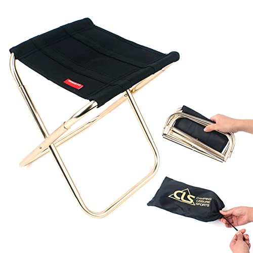 Camping-Fußhocker | Klappbarer Campinghocker für Erwachsene, kleiner zusammenklappbarer Hocker für Reisen, leichter Angel- und Campingsitz mit Tragetasche Coatuiyo Camping-Fußhocker | Klappbarer Campinghocker für Erwachsene, kleiner zusammenklappbarer Hocker für Reisen, leichter Angel- und Campingsitz mit Tragetasche Coatuiyo von COATUIYO