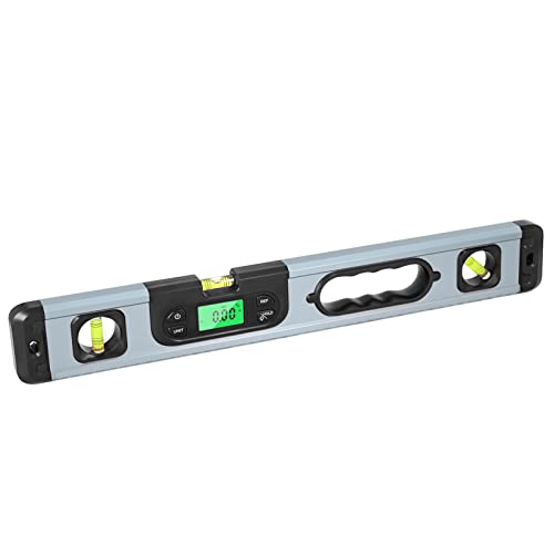 Nivellierwerkzeug | Ergonomischer Wasserwaage-Set Smart Strength Frame | 50,8 cm Wasserwaage Intelligenter elektronischer Winkelmesser Neigungsmesser Digitale Anzeige Level Instrument Coatuiyo Nivellierwerkzeug | Ergonomischer Wasserwaage-Set Smart Strength Frame | 50,8 cm Wasserwaage Intelligenter elektronischer Winkelmesser Neigungsmesser Digitale Anzeige Level Instrument Coatuiyo von COATUIYO