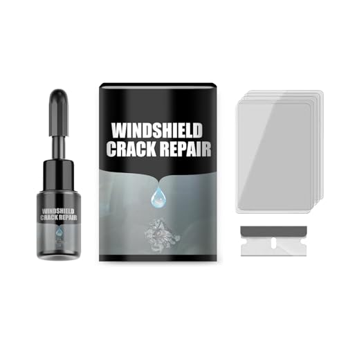 Windschutzscheibe Reparaturset, Automotive Nano Flüssigkeit Reparatur Set, Auto Fenster Reparatur Kit, Flüssiges Füller Werkzeug Für Auto, Fensterchips Und Risse von COATUIYO