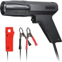 12-V-Lichtblitzpistolenclip, Kfz-Blitzlicht, Blitzlicht mit Induktionsklemme und zwei Krokodilklemmen für Auto, Auto, Motorrad von COAVAS