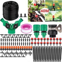 143-teiliges DIY-Gartenbewässerungssystem-Set, 40 m Tropfbewässerungssystem für Garten, Rasen, Landschaft, Gemüsegarten 143-teiliges DIY-Gartenbewässerungssystem-Set, 40 m Tropfbewässerungssystem für Garten, Rasen, Landschaft, Gemüsegarten von COAVAS