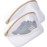 2er-Pack Wäschesäcke aus Netzmaterial für Schuhe, Waschmaschinen-Waschbeutel, Wäschenetz mit Reißverschluss zum Schutz der Schuhe 2er-Pack Wäschesäcke aus Netzmaterial für Schuhe, Waschmaschinen-Waschbeutel, Wäschenetz mit Reißverschluss zum Schutz der Schuhe von COAVAS