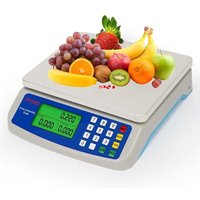 30 kg professionelle digitale Küchenwaage aus Edelstahl, elektronische Küchenwaage, Zählwaage, multifunktional mit LCD-Lebensmittelwaage für von COAVAS