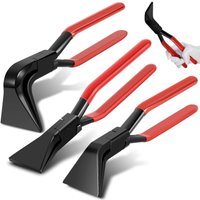 3er-Set Blechzangen zum Zusammenklappen - Kohlenstoffstahl - Gerade - Abgewinkelt 0° - 45° und 90° - Für Dachdecker, Klempner Backenbreite 55 mm für 3er-Set Blechzangen zum Zusammenklappen - Kohlenstoffstahl - Gerade - Abgewinkelt 0° - 45° und 90° - Für Dachdecker, Klempner Backenbreite 55 mm für von COAVAS