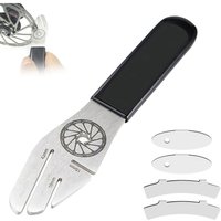 5-teiliges Bremsscheiben-Richtwerkzeug 15/18/42 mm, Bremseneinstellwerkzeug für die Fahrradreparatur, Fahrradeinstellschlüsselwerkzeug für die von COAVAS