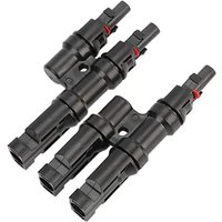 Abzweigverbinder Y-Verbinder paarweise MMF + FFM für Parallelschaltung zwischen Solarmodulen von COAVAS