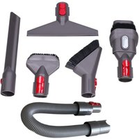Bürstenset Zubehör mit Schlauchzubehör Verlängerung für Dyson V7 V8 V10 V10 V11 + 2 Bürsten (6 in 1) von COAVAS
