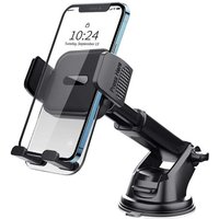 Handyhalterung fürs Auto, 2024 aktualisiert [Ultrastarker Saugnapf] Handyhalterung fürs Armaturenbrett, 360°-Drehung und Einhandbedienung, von COAVAS