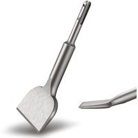 SDS PLUS Fliesenmeißel, neu verbesserter hochwertiger 165 mm x 75 mm Fliesenmeißel, Fliesenlegermeißel, gebogener Fliesenmeißel für Keramik- und von COAVAS