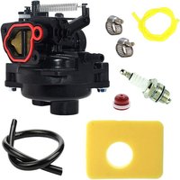 Vergaser für Briggs- und Stratton-Motoren, Vergaser-Luftfilter-Ersatz mit Zubehör, Vergaser für Freischneider, Rasenmäher, Vergaser für 799583 595656 von COAVAS