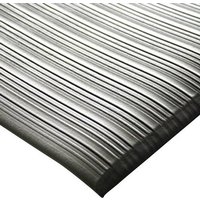 COBA Europe AL010003C Orhomat Ribbed Arbeitsplatzmatte (Meterware) Grau von COBA Europe