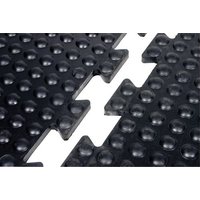 COBA Europe BF010004 BUBBLEMAT Gummimatte (L x B x H) 900 x 600 x 14mm Schwarz von COBA Europe