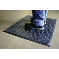 COBA Europe CL010004 Comfort Lok Arbeitsplatzmatte (L x B x H) 0.8m x 0.7m x 12mm Schwarz von COBA Europe