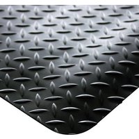 COBA Europe DP010007C DP010007C Arbeitsplatzmatte Deckplate Schwarz (B x H) 1.2m x 15mm (B x H) 1.2m von COBA Europe