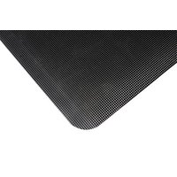 COBA Europe DTB010003C Diamond Tread Arbeitsplatzmatte (B x H) 0.9m x 12.5mm (Meterware) Schwarz von COBA Europe