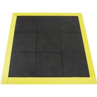 COBA Europe ST010001 Solid Fatigue Step Arbeitsplatzmatte (L x B x H) 0.9m x 0.9m x 18mm Schwarz, Ge von COBA Europe