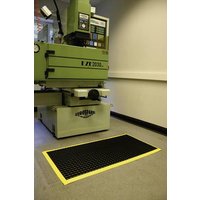 COBA Europe WS010701 Workstation Standard Arbeitsplatzmatte (L x B x H) 1.2m x 0.6m x 12mm Schwarz von COBA Europe
