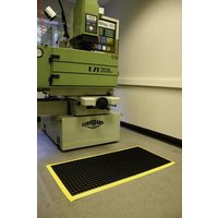COBA Europe WS010703 Workstation Standard Arbeitsplatzmatte (L x B x H) 1.2m x 0.6m x 12mm Schwarz von COBA Europe