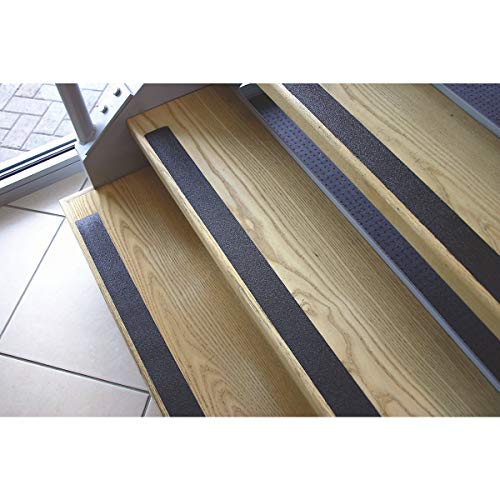 COBA Griptape Selbstklebendes Antirutsch Klebeband, 25 mm x 18,3 m,schwarz von COBA Europe