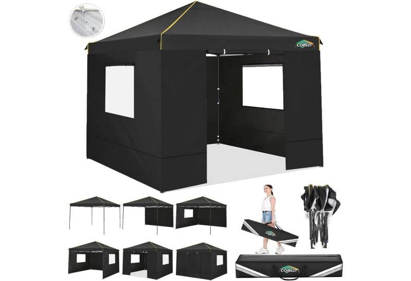 COBIZI Faltpavillon Pavillon 3x3 Wasserdicht Stabil Faltpavillon Profi UV-Schutz COBIZI Faltpavillon Pavillon 3x3 Wasserdicht Stabil Faltpavillon Profi UV-Schutz von COBIZI