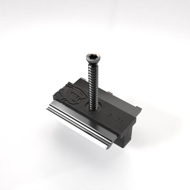 COBRA FASTENER HYBRID Clip 7-22 Gr.S- 90 Clips inkl. Schrauben & Bit für Bambus von COBRA FASTENER